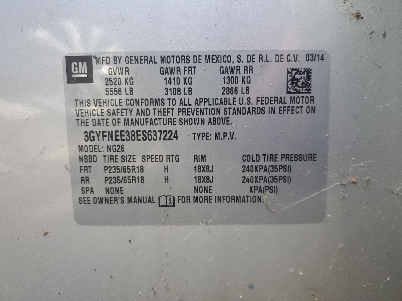 CADILLAC SRX LUXURY COLLECTION