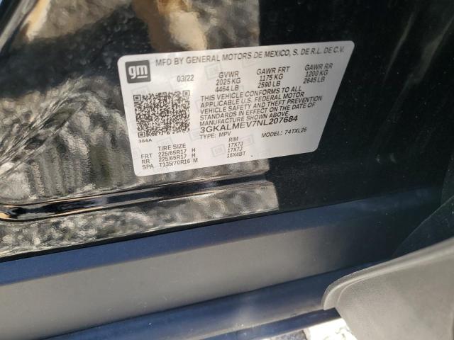 2022 GMC TERRAIN SL 3GKALMEV7NL207684