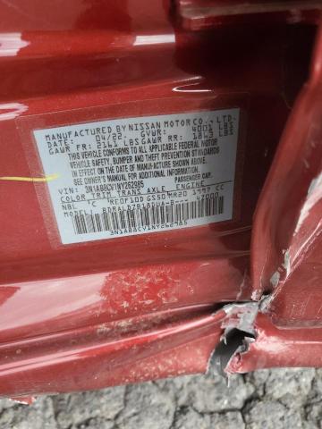 2022 NISSAN SENTRA SV #3305605811