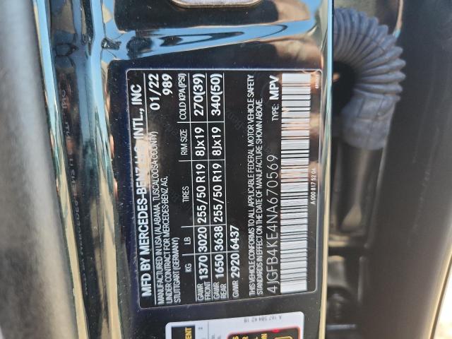 2022 MERCEDES-BENZ GLE 350 4MATIC 4JGFB4KE4NA670569