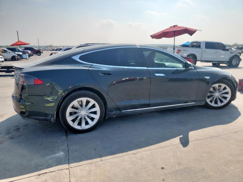 TESLA MODEL S 2012 green hatchbac electric 5YJSA1DP6CFP02381 photo #4