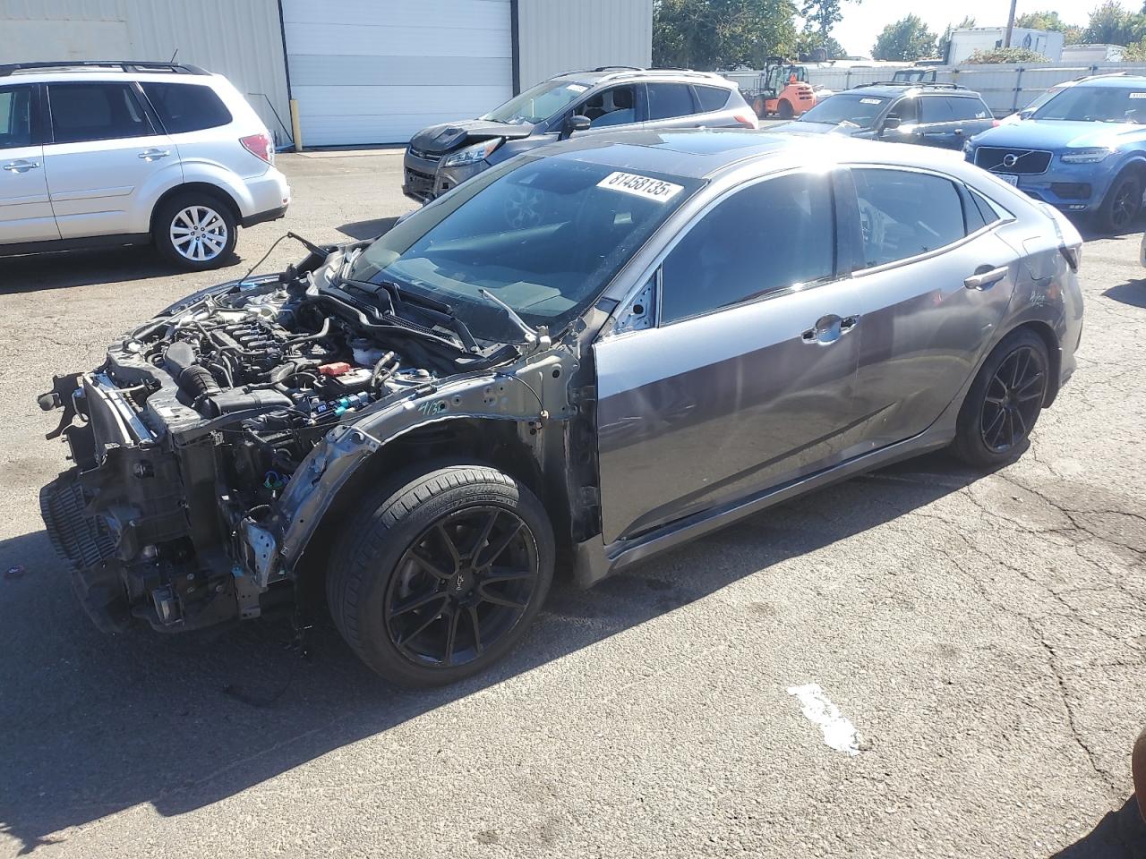 Lot #3286895226 2021 HONDA CIVIC EX