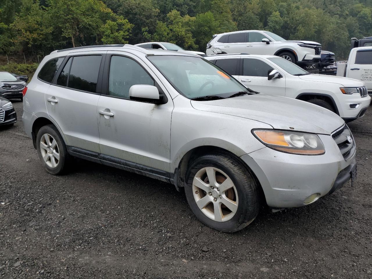 Lot #3296889943 2008 HYUNDAI SANTA FE S