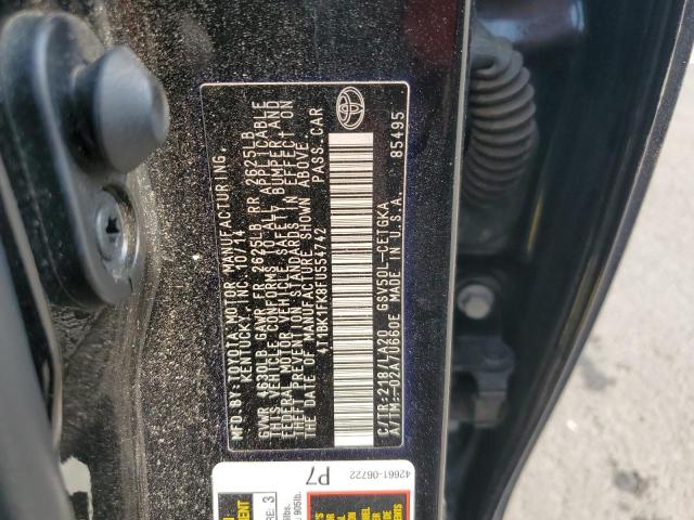 2015 TOYOTA CAMRY XSE 4T1BK1FK8FU554742