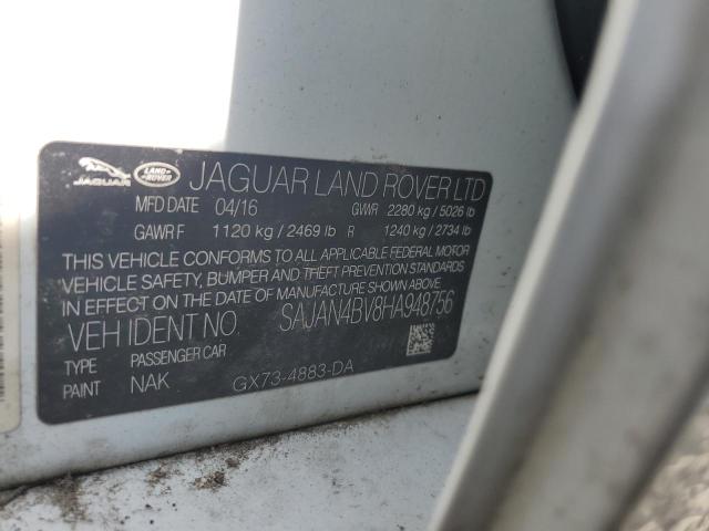 2017 JAGUAR XE FIRST E SAJAN4BV8HA948756