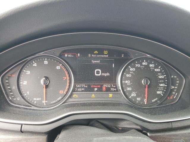 2019 AUDI A4 PREMIUM WAUDNAF46KN020596
