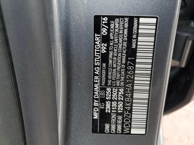 2017 MERCEDES-BENZ E 300 4MAT - WDDZF4KB4HA126871