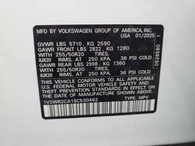 2025 VOLKSWAGEN ATLAS SE 1V2WR2CA1SC530462