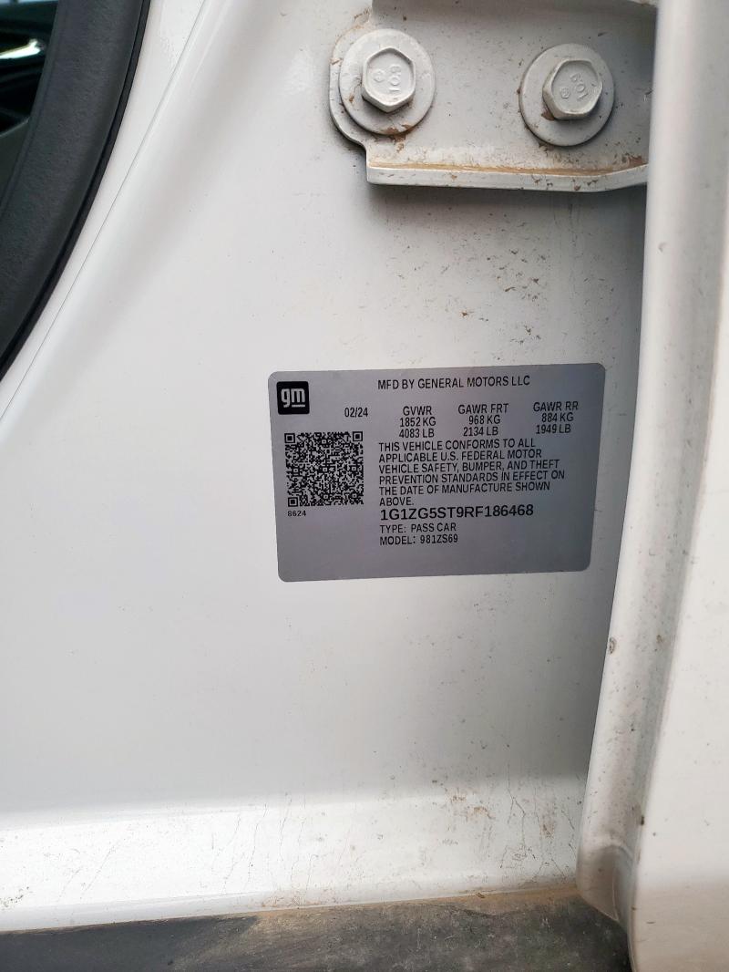 2024 CHEVROLET MALIBU RS - 1G1ZG5ST9RF186468