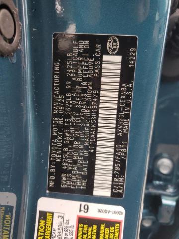 2025 TOYOTA CAMRY XSE 4T1DAACK5SU197479