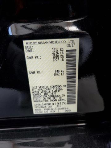 2017 NISSAN ALTIMA 2.5 1N4AL3AP0HC479576