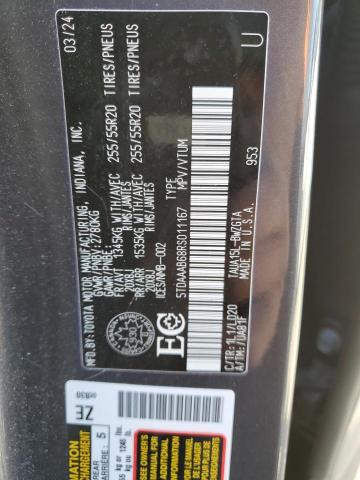 2024 LEXUS TX 350 BAS 5TDAAAB68RS011167
