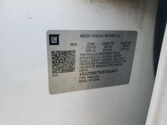 2018 CHEVROLET MALIBU LT - 1G1ZD5ST9JF251607