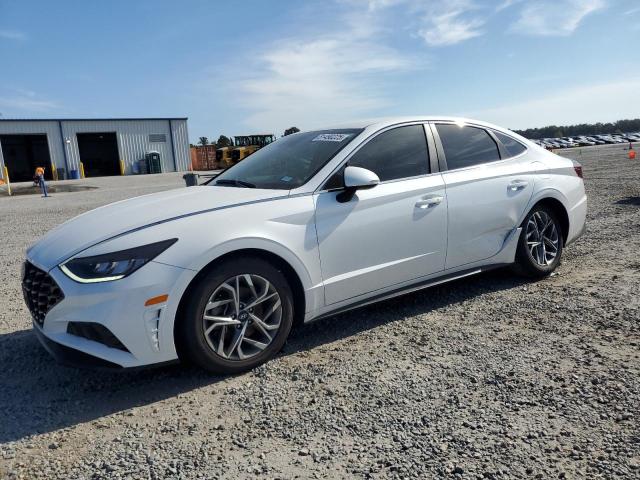 2022 Hyundai Sonata Sel white null gas KMHL64JA6NA177899 photo #1