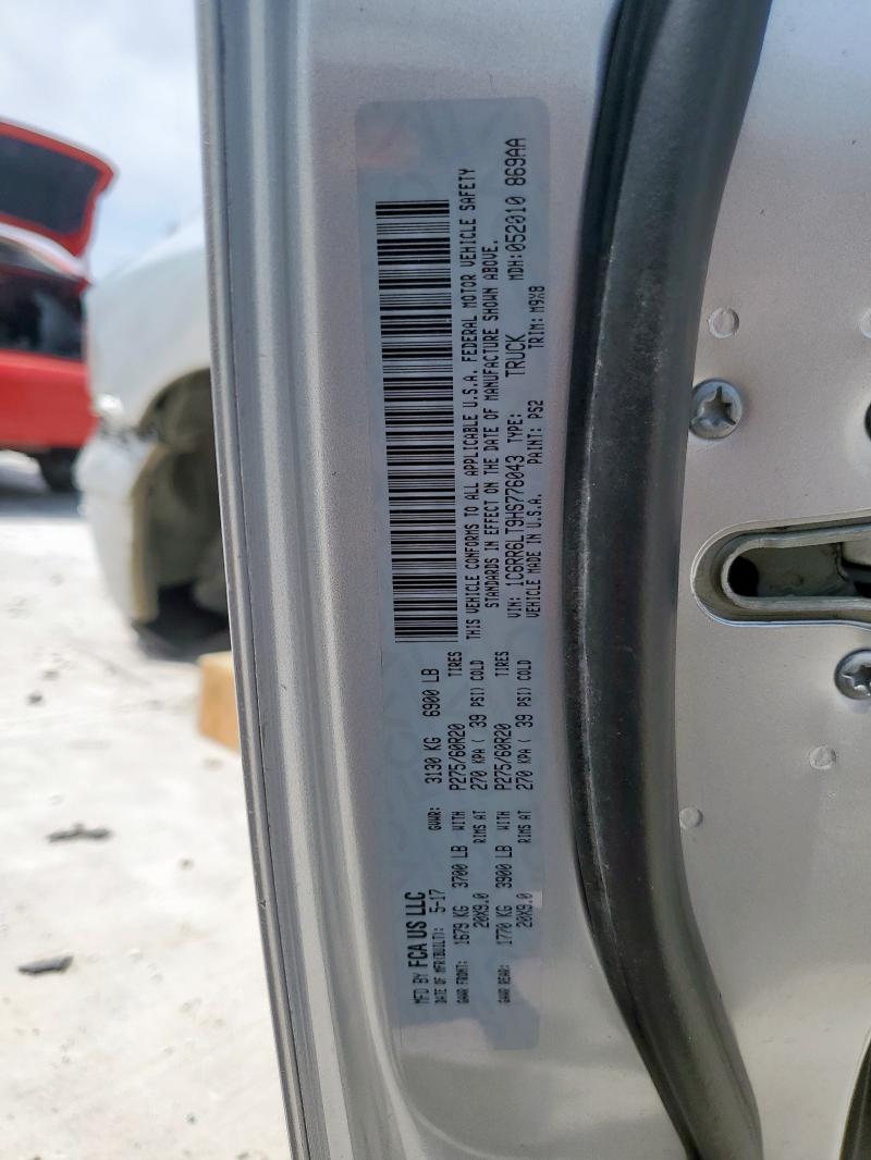 2017 RAM 1500 SLT 1C6RR6LT9HS776043