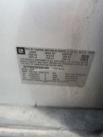 2015 CADILLAC SRX LUXURY 3GYFNEE38FS561036