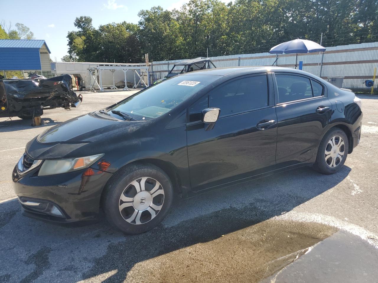 Lot #3286711299 2014 HONDA CIVIC HYBRID