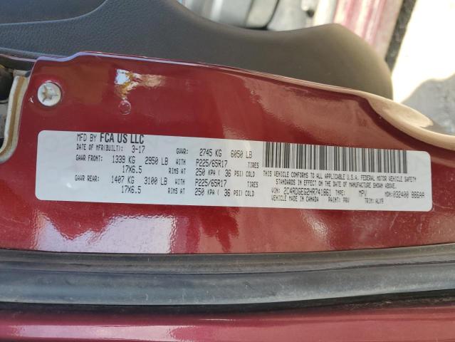 2017 DODGE GRAND CARA 2C4RDGEG2HR741861