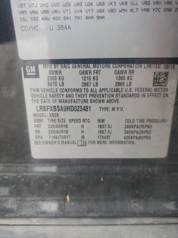 2017 BUICK ENVISION E LRBFXBSA9HD023481