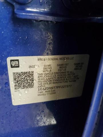 2023 CHEVROLET MALIBU LT - 1G1ZD5ST7PF227377