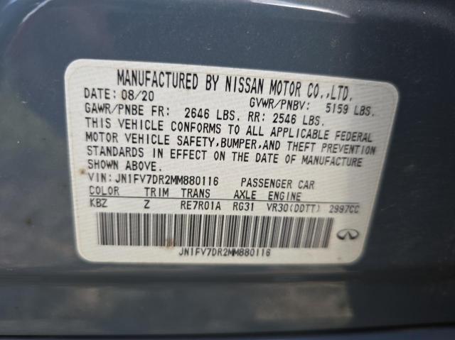 2021 INFINITI Q50 RED SP - JN1FV7DR2MM880116