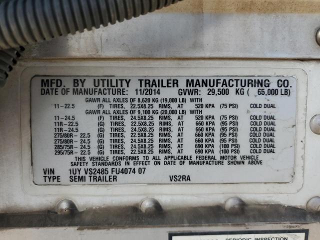 2015 UTILITY VS2RA #3282480914