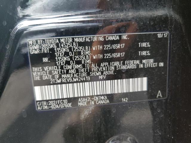 2018 TOYOTA RAV4 ADVEN 2T3WFREV9JW424419