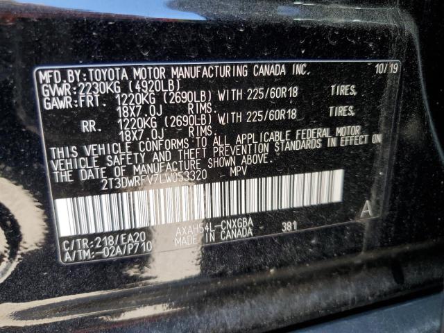 2020 TOYOTA RAV4 LIMIT - 2T3DWRFV7LW053320