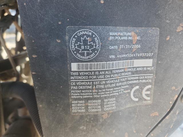 2007 POLARIS POLARIS SPORTSMAN 4XAMH50AX7A937207