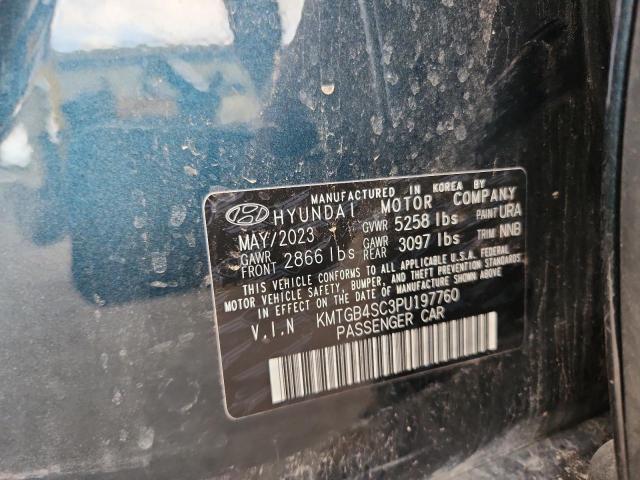 2023 GENESIS G80 BASE KMTGB4SC3PU197760
