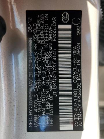 2013 LEXUS ES 350 - JTHBK1GG0D2014145