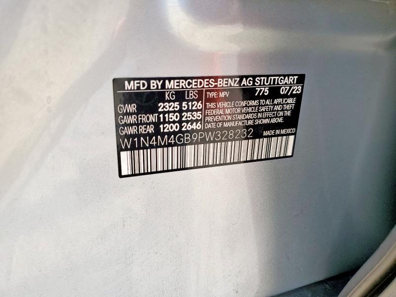 2023 MERCEDES-BENZ GLB 250 W1N4M4GB9PW328232