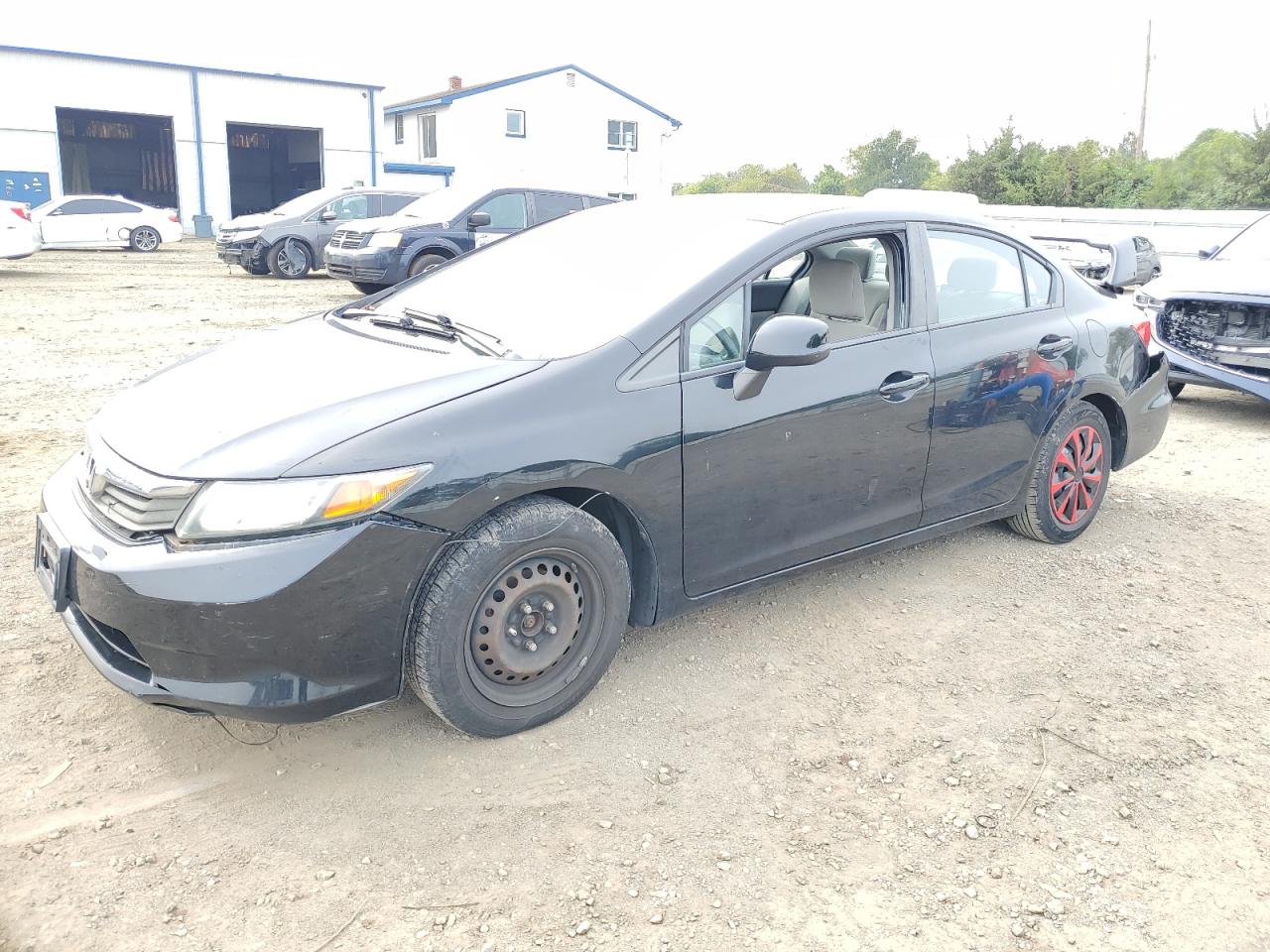 Lot #3302867916 2012 HONDA CIVIC LX