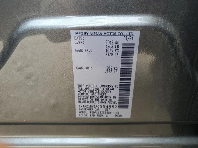 2024 NISSAN LEAF S - 1N4AZ1BV1RC554982