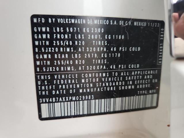 2023 VOLKSWAGEN TIGUAN SEL #3303870686