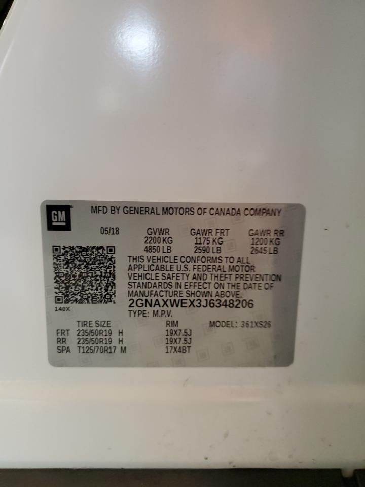 CHEVROLET EQUINOX PREMIER