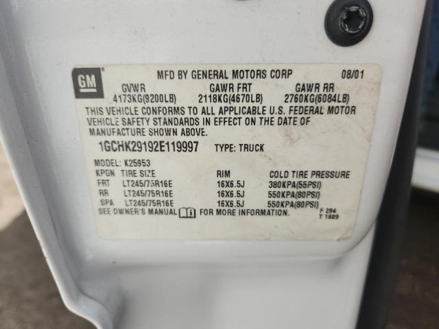 2002 CHEV SILVERADO 2500 HD EX #3264658914