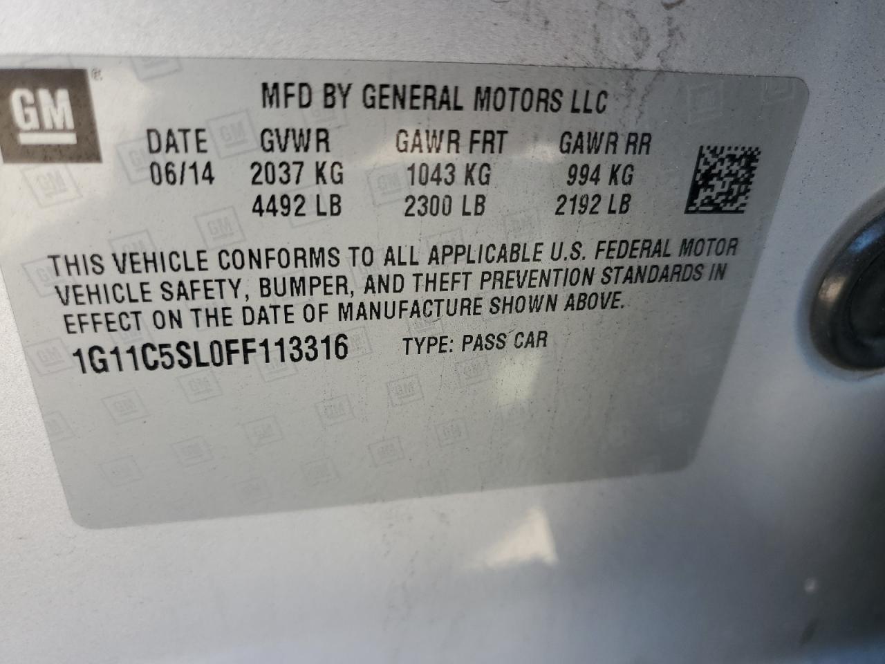 CHEVROLET MALIBU 1LT