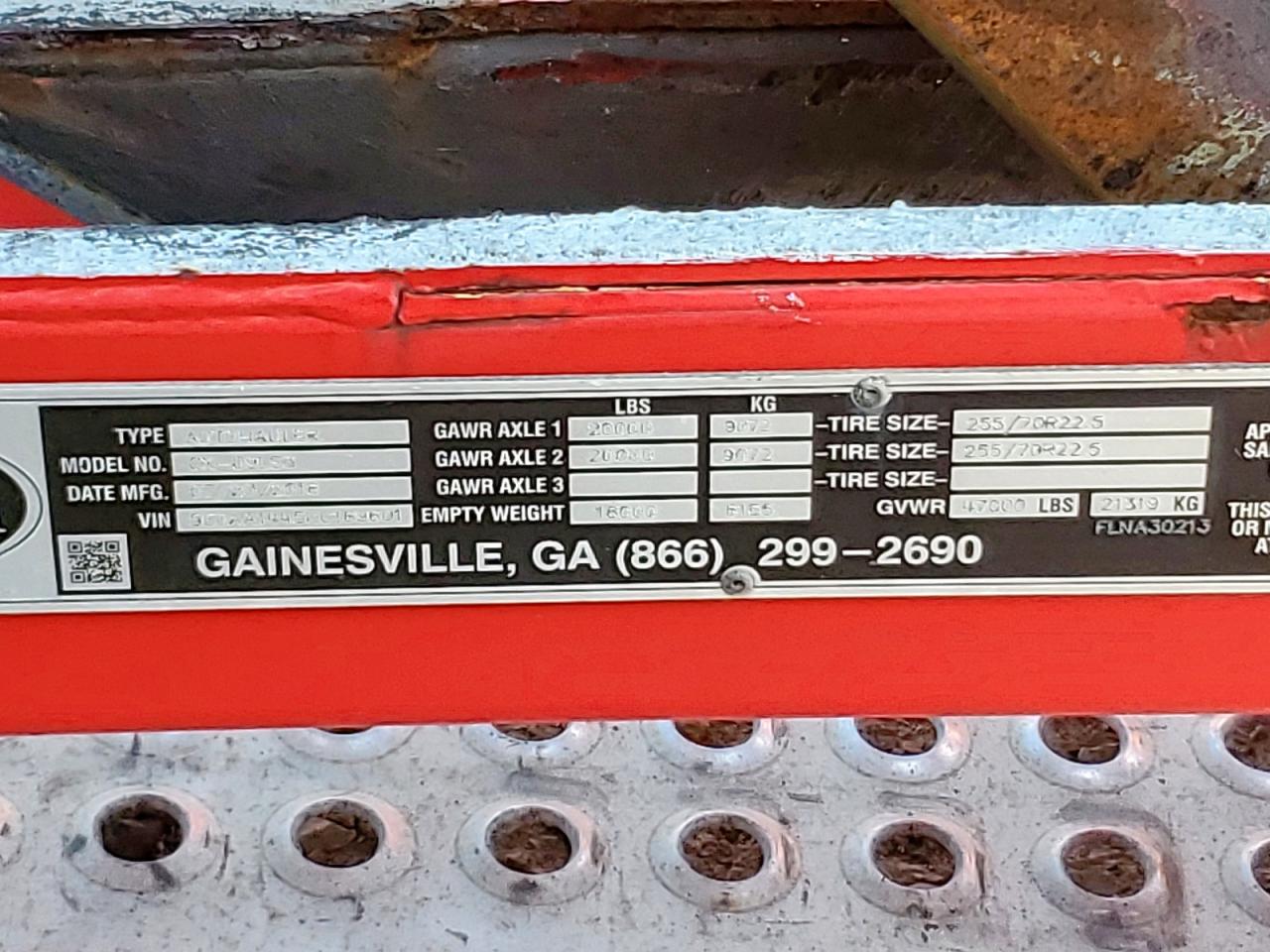 Lot #3265068866 2019 COTTRELL CX -09