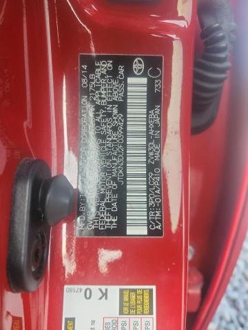 2015 TOYOTA PRIUS - JTDKN3DU2F0399429