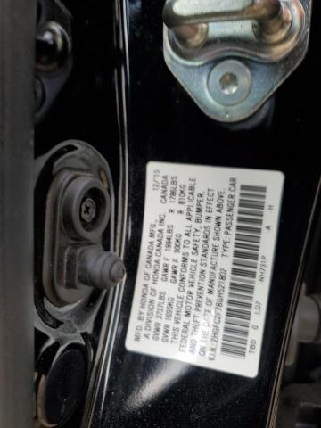 2016 HONDA CIVIC EX - 2HGFC2F78GH521802