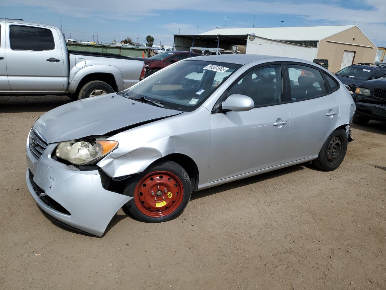 Lot #3254781140 2008 HYUNDAI ELANTRA GL