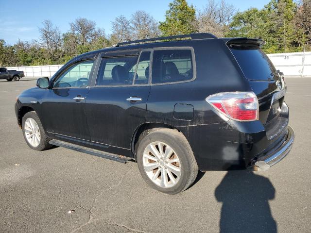 TOYOTA HIGHLANDER 2010 black  hybrid engine JTEBW3EH0A2041592 photo #3