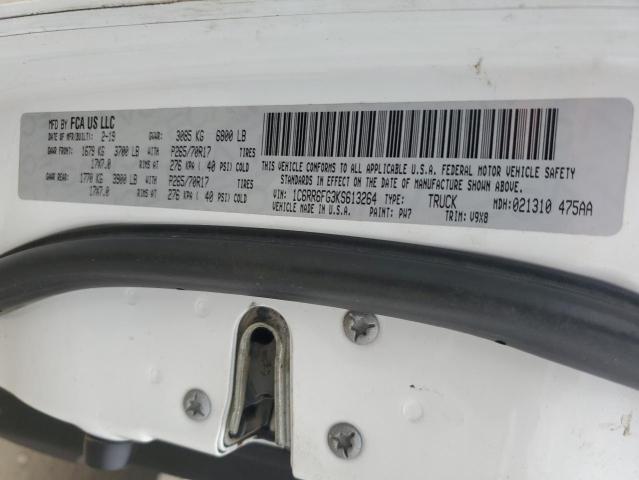 2019 RAM 1500 CLASSIC TRADESMAN 1C6RR6FG3KS613264