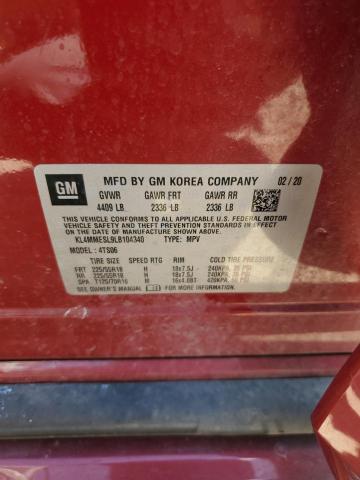 2020 BUICK ENCORE GX KL4MMESL9LB104340