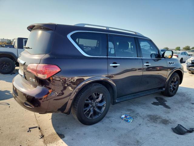 INFINITI QX80 2014 burgundy 4dr spor gas JN8AZ2NF6E9554184 photo #4