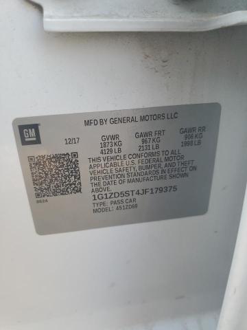 2018 CHEVROLET MALIBU LT - 1G1ZD5ST4JF179375