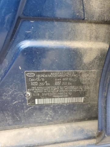 2017 HYUNDAI SONATA SE 5NPE24AF1HH534746