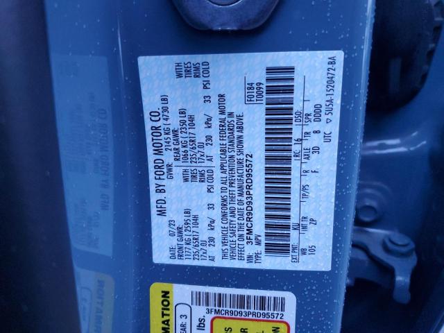 2023 FORD BRONCO SPO - 3FMCR9D93PRD95572