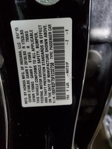 2015 HONDA CIVIC SE 19XFB2F75FE232758
